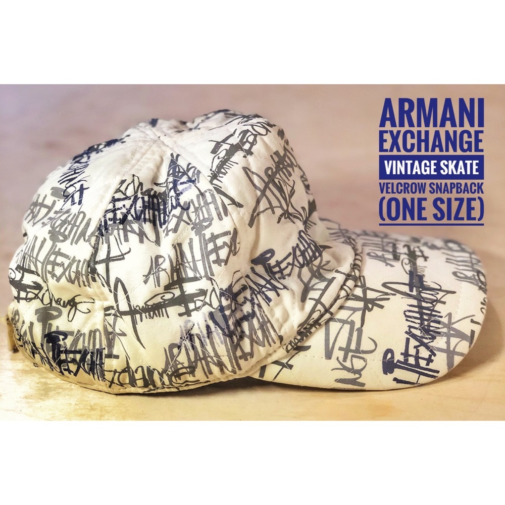 Armani Exchange Men’s Vintage Skate Cap (fits all)